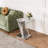 Anmol 22.83“ Glass Top End Table-97779114