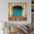 " Blue Traditional Indian Door " by Designart-2072143943