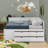 Full Size Daybed With Drawers And Shelves-1695000374