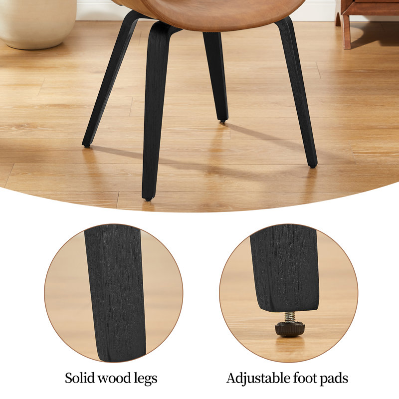 Janaan 54Cm Wide Armchair, Brown , Black