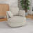 Upholstered Slipcovered Swivel Barrel Chair,Chenille Accent Chair With Pillows-119776315-135716057
