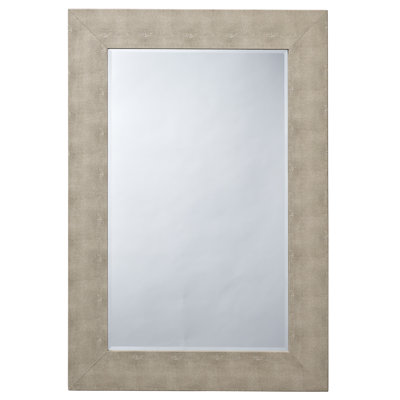 Structure Mirror Leather Mirror