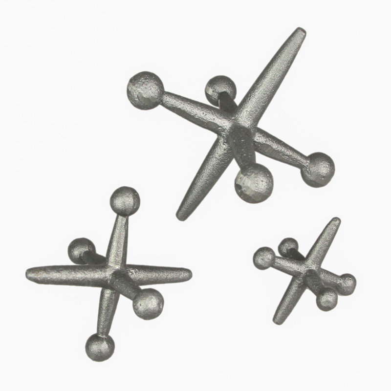 Ensemble de figurine 3 pièces Jack, gris