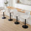 Tabouret de bar pivotant à hauteur réglable-117246447
