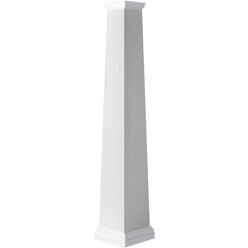 Poteau carré effilé Endura Craftsman, H 96 po x l 23,63 po