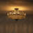 Jimal Crystal Semi Flush Mount-1629533102