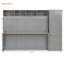 Lit escamotable double avec placard et tiroirs-821583537