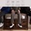 Buffet en bois massif café foncé-379355076