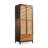 Mid-Century Style Solid Wood Wardrobe