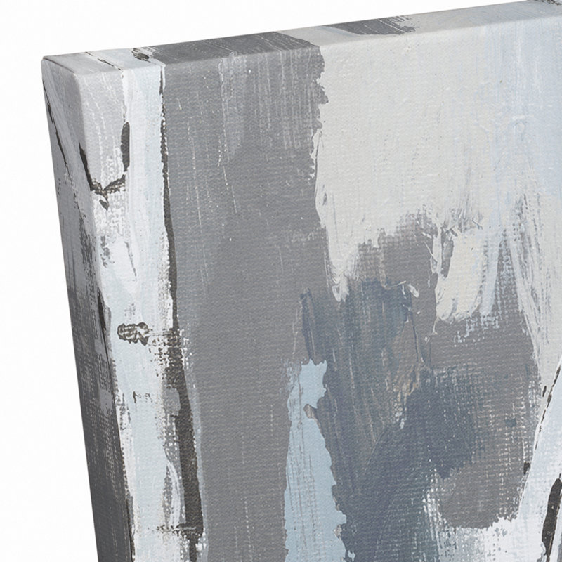 Painterly Birch Trees - peinture sur toile tendue