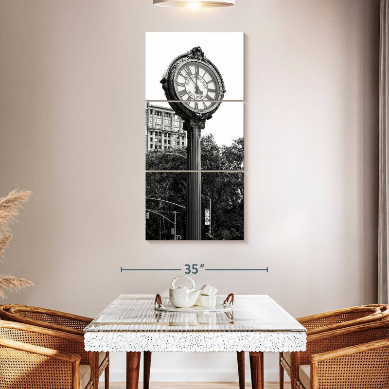 Fifth Avenue Clock, 52" H x 24" W