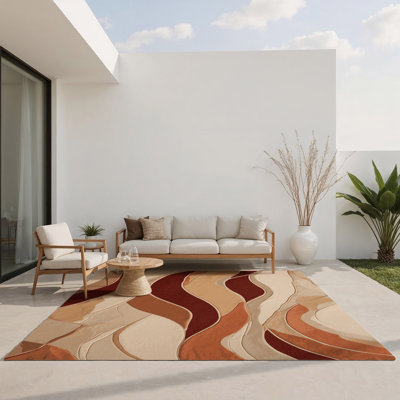 Tapis intérieur et extérieur Sunlit Strands