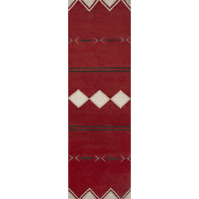 Mesa Wool Southwestern Area Rug, Runner 3' x 10'