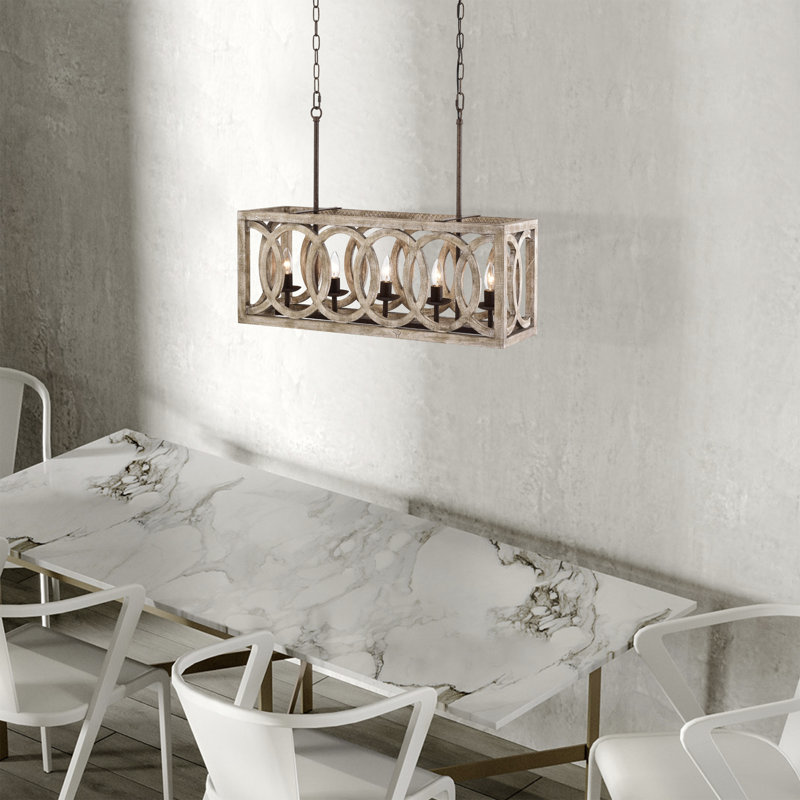 Cyrene 5 - Light LED Kitchen Island Pendant