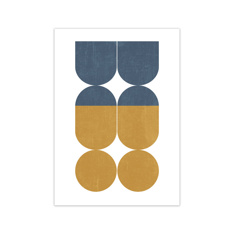 Abstract Art B - Print, No Frame, 59cm H x 42cm W x 1cm D