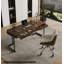 Bureau en bois massif noyer Minimalist-110509487