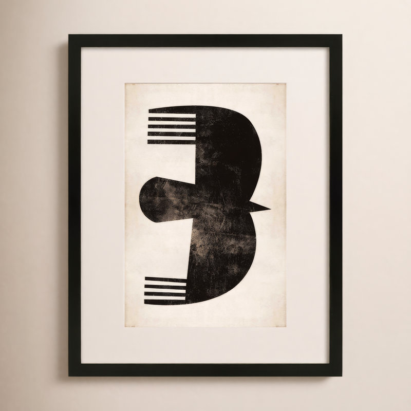 «Zhara 2» par Eleni Psyllaki pour Paradissi, art numérique, Cadre noir, H 20 po x l 16 po x P 1,25 po
