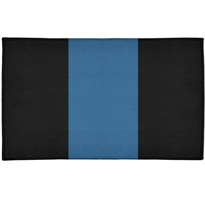 Noir tissé à plat