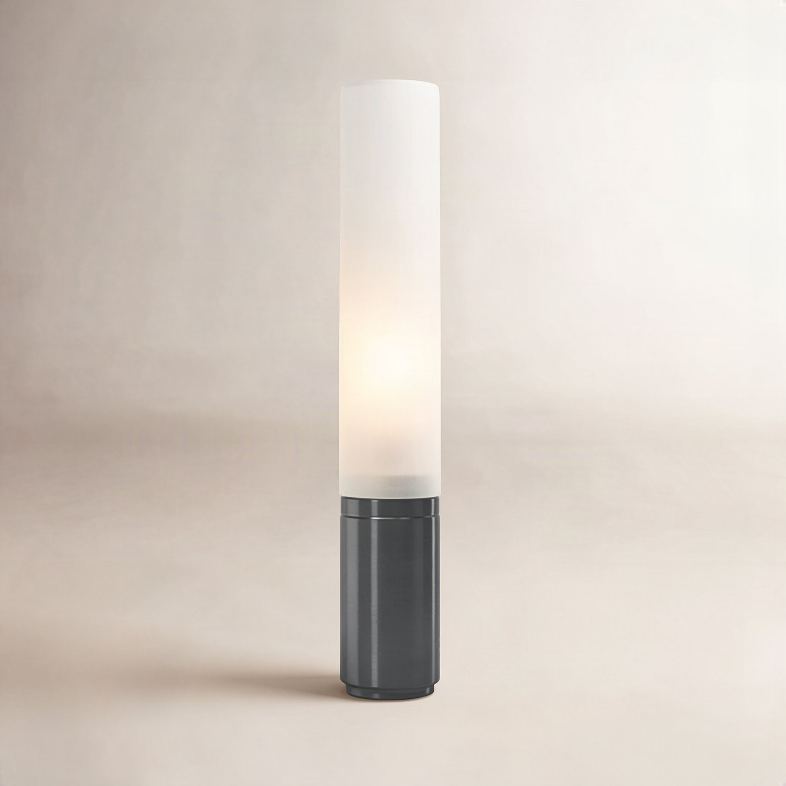 Elise Novelty Lamp, Black, 18" H x 3" W x 3" D