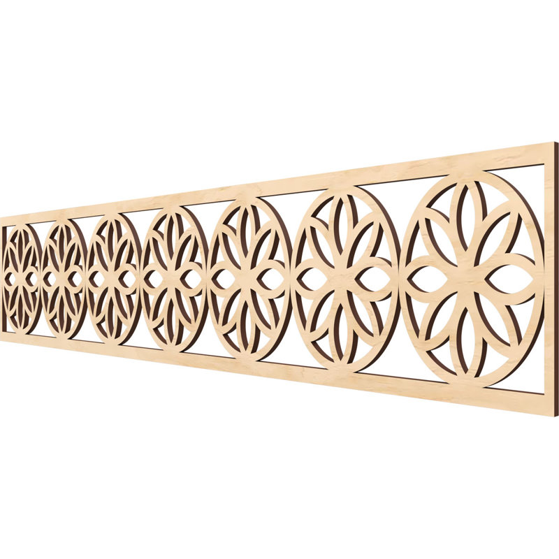 Moulure Blume, Bouleau, H 10 po x l 46,75 po x P 0,375 po