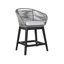 Tabouret de bar en bois d'eucalyptus avec corde Arra-1153543624-1153543627