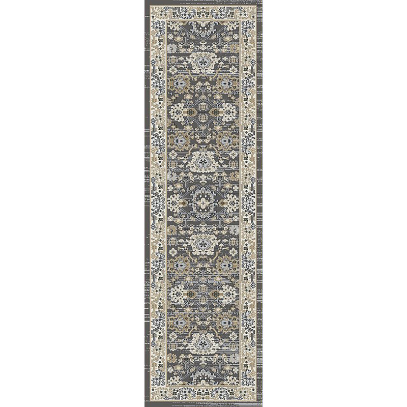 Tapis gris/beige zone Mishawaka, Tapis de couloir : 2 pi x 7 pi 7 po