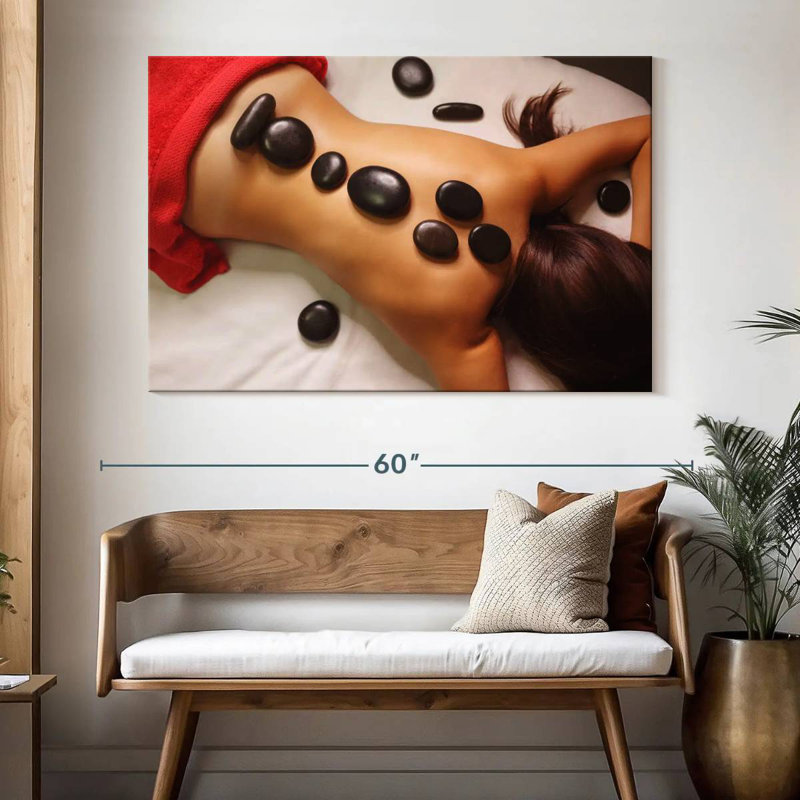 Kerrick Hot Stone Spa, 34" H x 51" W