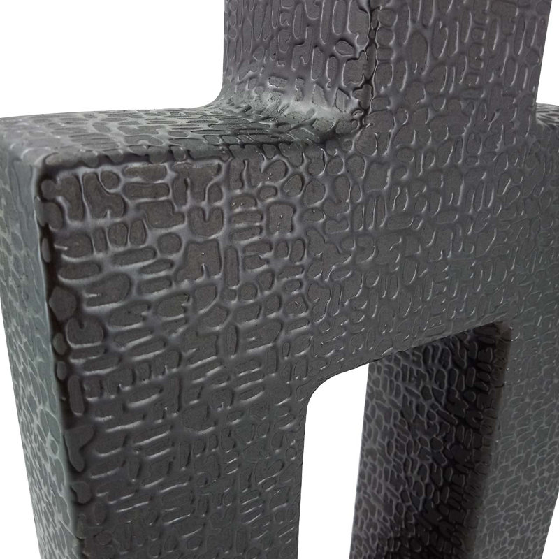 Textured Ceramic Vase for the Living Room, Modern Decorative Vase
