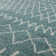 Moroccan Shaggy Collection Rugs Moroccan Design in Duck Egg Blue/Ivory