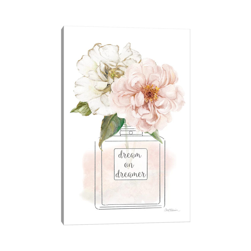 Floral Fragrance I by Carol Robinson - Print on Canvas, 20.32 cm H x 30.48 cm W, Wrapped Canvas