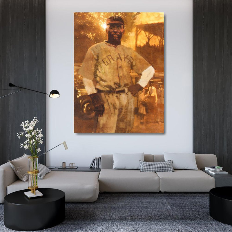 Josh Gibson, H 48 po x l 36 po