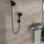 Pomme de douche double multifonction - Système de douche avec pomme de douche à pluie de 4,7 po, douche à main à 7 fonctions-114230310