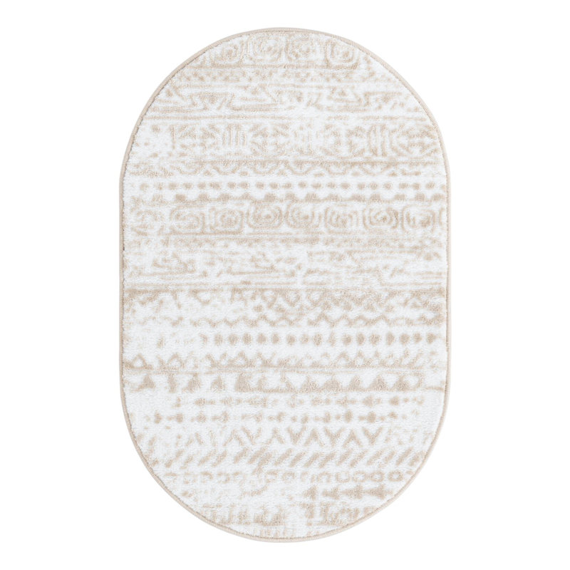 Ardussi Abstract Indoor Rug, Oval 2' x 3'