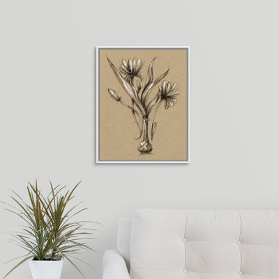 " Vintage Bloom Sketches III " by The Novogratz