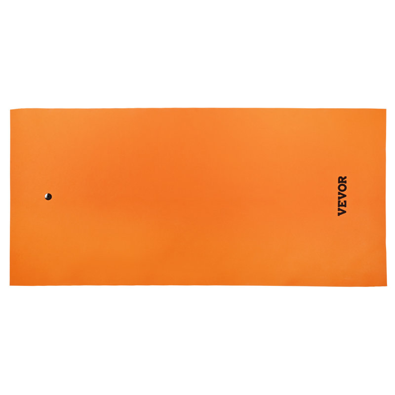 Large Orange and Yellow Tear-Resistant XPE Foam Floating Island