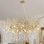 14 - Lustres modernes de 47 po avec branches en cristal