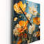 Horloge murale Buttercups Burst With Fierce Brushwork - Buttercups-1263687641