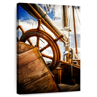 Mehar Wooden Boat Helm