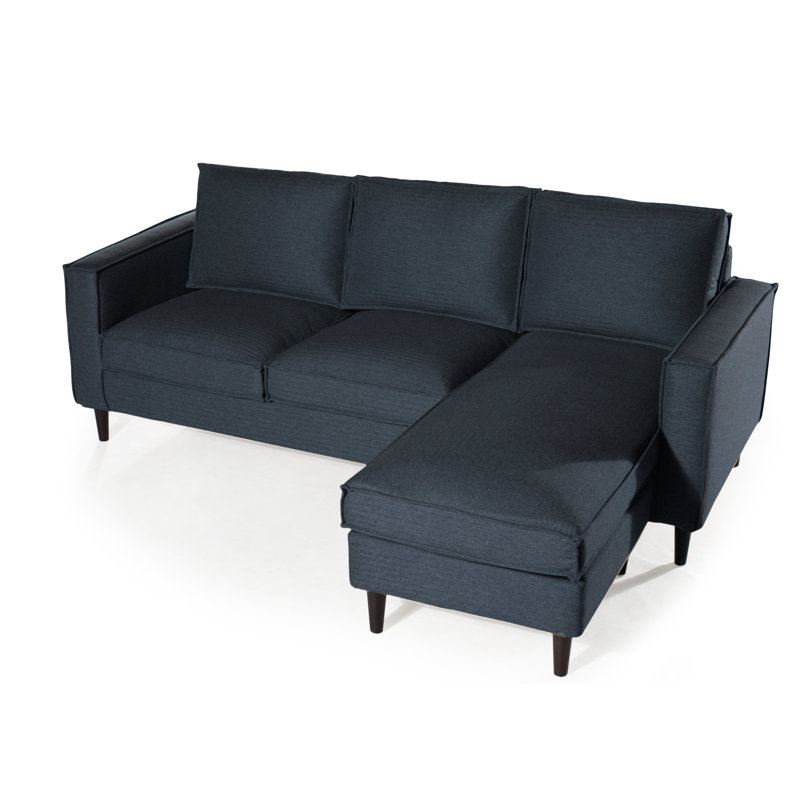 Canapé modulaire réversible Harlowton, Marine