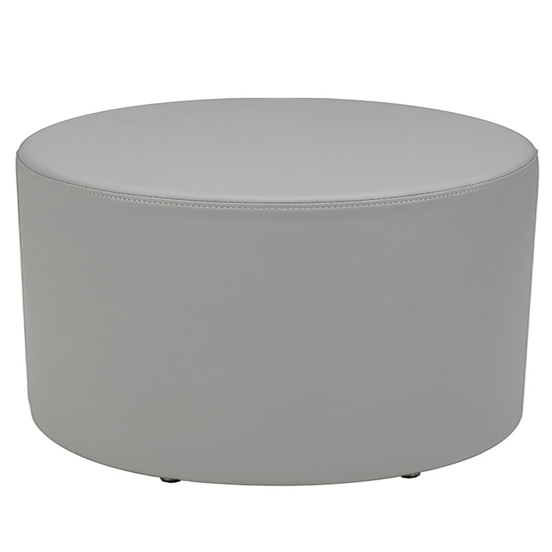 Repose-pieds rembourré Pro Series, paquet de 6, Gris, 12" H x 32.5" W x 30.5" D