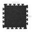 Carrelage en caoutchouc 16,5 po x 16,5 po noir (34) (18) 1 paquet