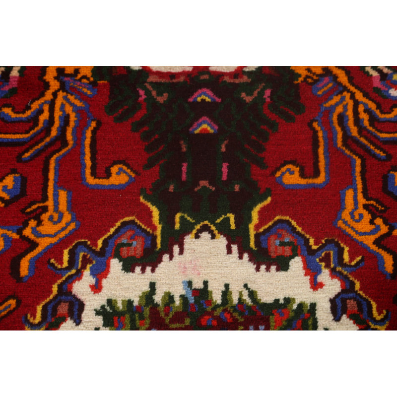 Tapis noué à la main 4 x 5