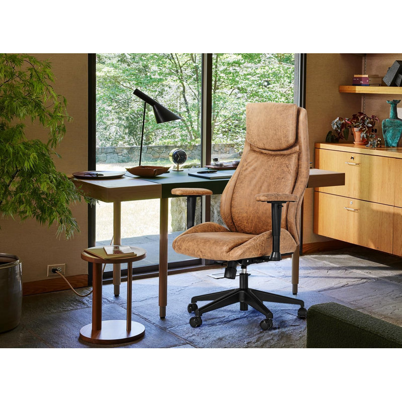 Chaise de bureau Prague, Brun