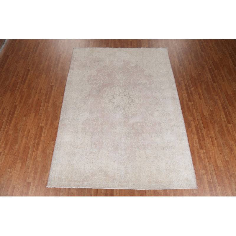 Tapis rétro de style persan Kerman