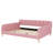 Daybed Wrapped In Fabric Upholstery And Resting On Robust Legs-1122402771-1122402768