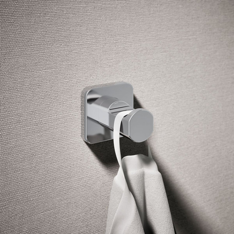 Parallel™ Robe Hook, Polished Chrome