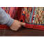 Tapis oriental en laine Eastfield Gabbeh Kashkoli noué à la main 5 x 6