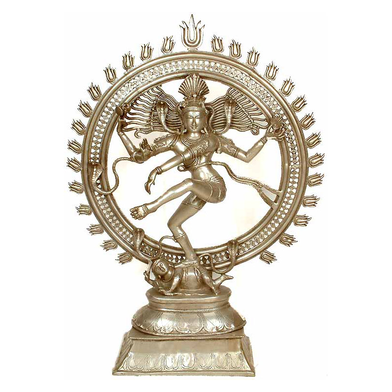 Statue Nataraja dansant sur Apasmara