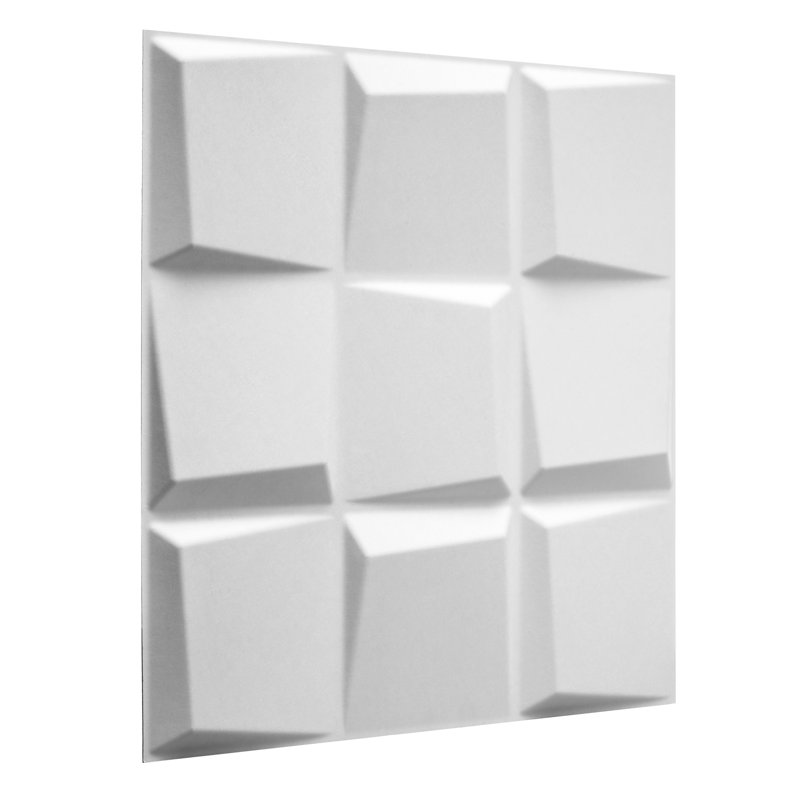 Mundell Oberon Eco Friendly 3D Wall Panels Decorative Tiles - 50 x 50 cm