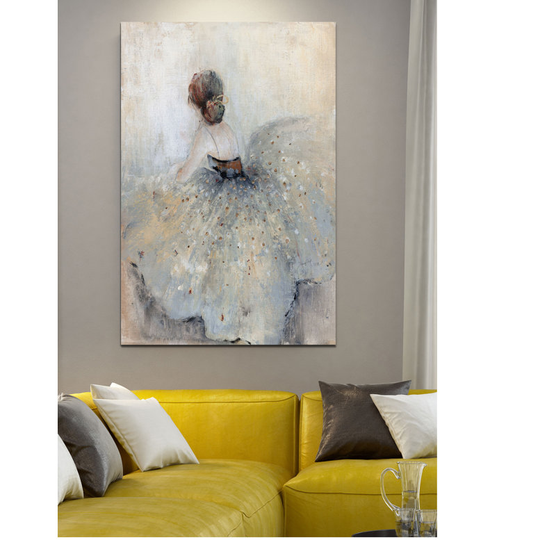 «At a Glance», reproduction, H 12 po x l 8 po x P 1,5 po, Toile tendue